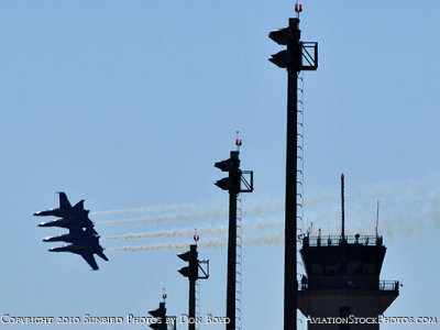 The Blue Angels at Wings Over Homestead practice air show at Homestead Air Reserve Base aviation stock photo #6267