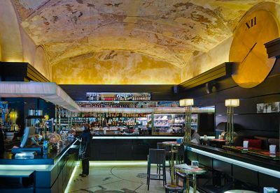 An elegant bar in Trieste