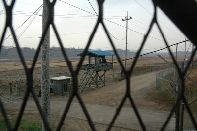 Guard house as seen from near the bridge.