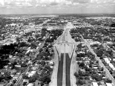1960 - Florida Highway 25 - 36th Street Tollway (now known as Airport Expressway and State Road 112) under construction