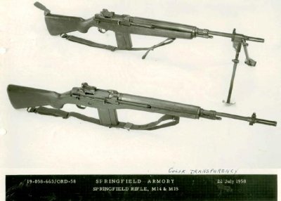 M15 AND M14 COMPARISON