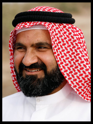Abdularahman Al-Sirham - one of few local birdwatchers in Kuwait