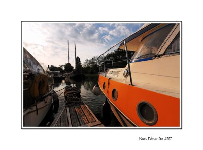 All along the Marne river