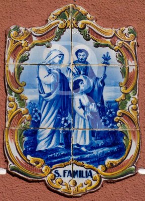 A Sagrada Famlia em Azulejos