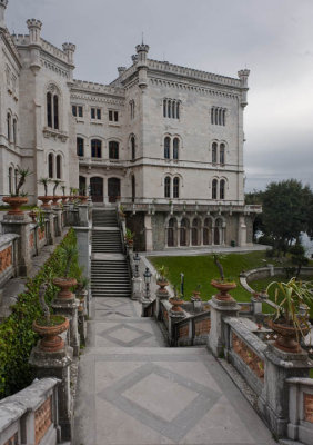 Archduke's castle at Miramare