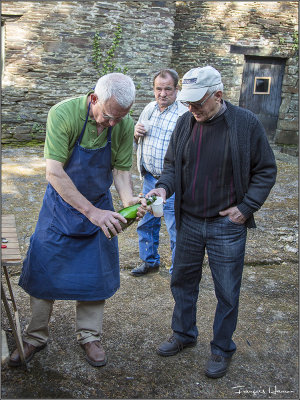 Le matre sommelier / Cider waiter