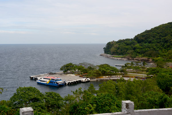 Return past the port at Bottomside