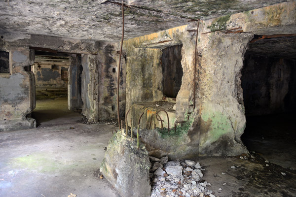 Battery Crockett bunkers
