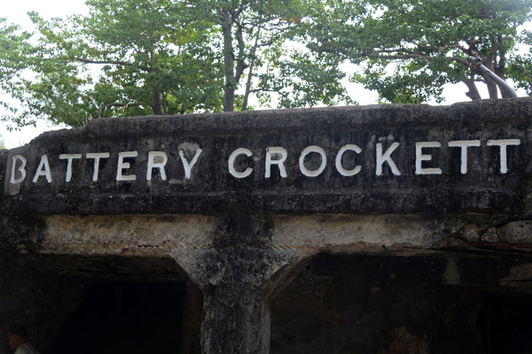 Battery Crockett, constructed 1905-1908