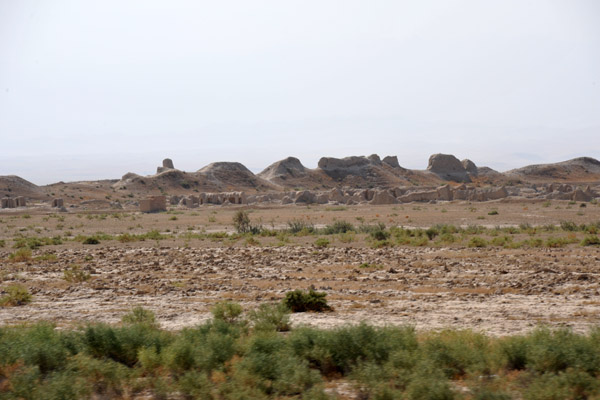 The ancient settlement of Abiverd between Ashgabat and Mary - another victim of the Mongol invasion