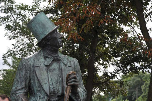 Hans Christian Andersen, Rådhuspladsen
