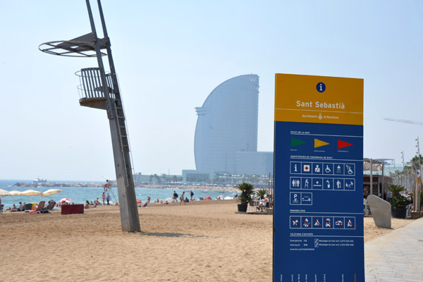 Sant Sebastià Beach, Barcelona
