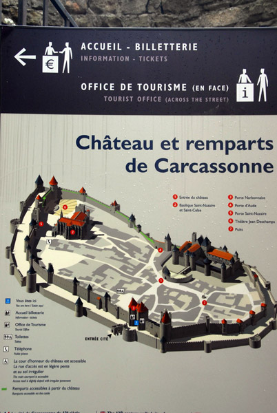 Map of Carcassonne