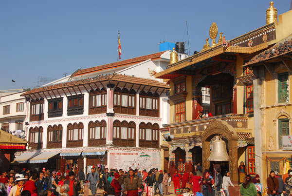North of Bodhnath Stupa