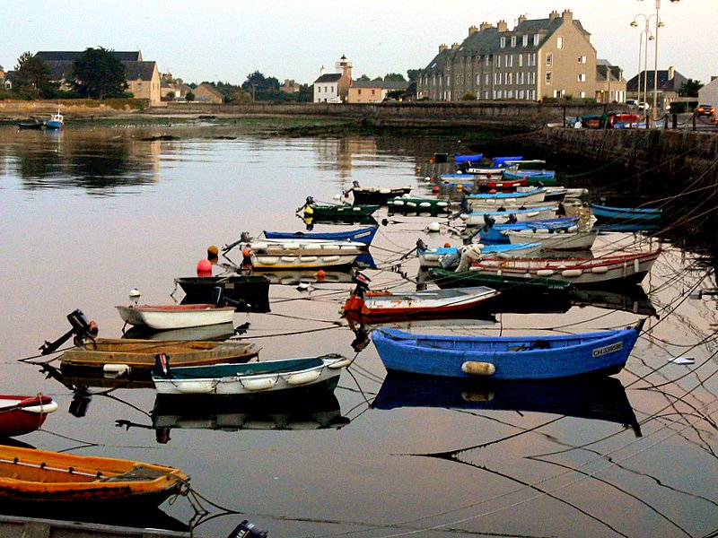 le port, le soir