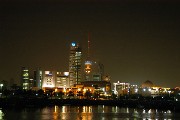 Kuwait City and the Fishing Boats Harbor