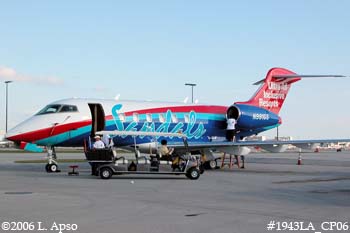 Wicklow Acquisitions LLC's Bombardier BD-100-1A10 N991GS corporate aviation stock photo #1943LA_CP06