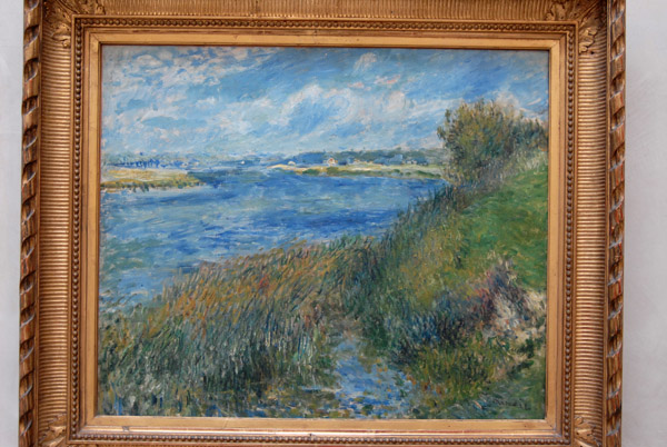 La Seine à Champrosay by Pierre-Auguste Renoir, 1876