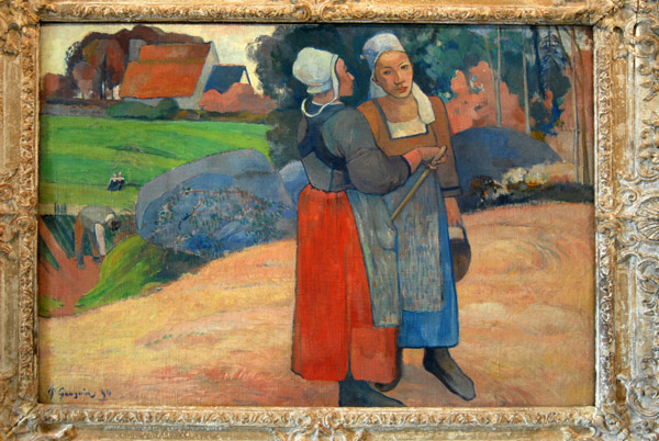 Paysannes bretonnes by Paul Gaugin, 1894
