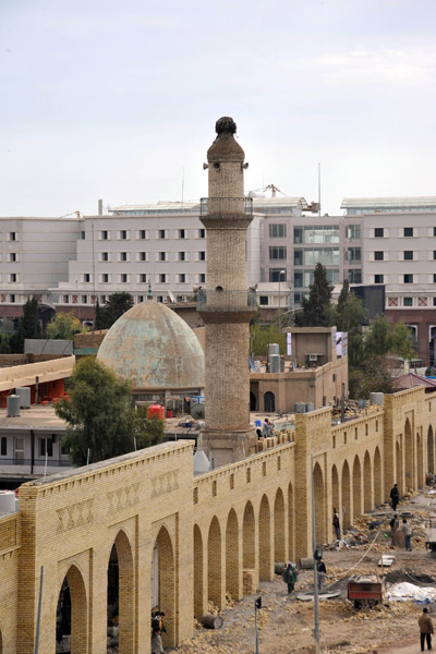 New souq south of Erbil Citadel