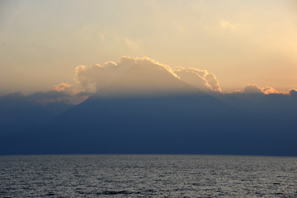 Sunset - Volcán Tolimán, Lago de Atitlán