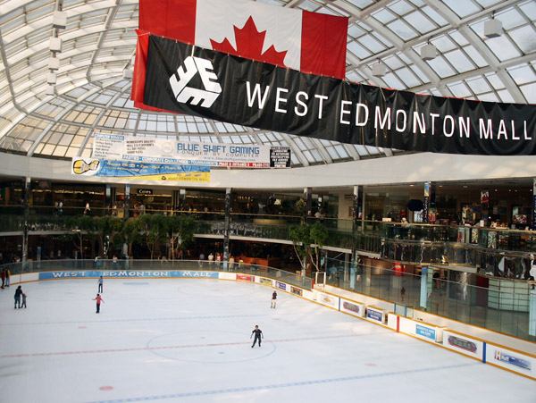 Ice rink, West Edmonton Mall