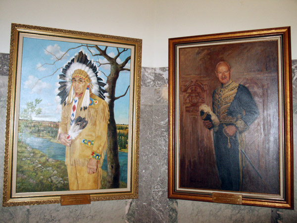Alberta Legislature portraits