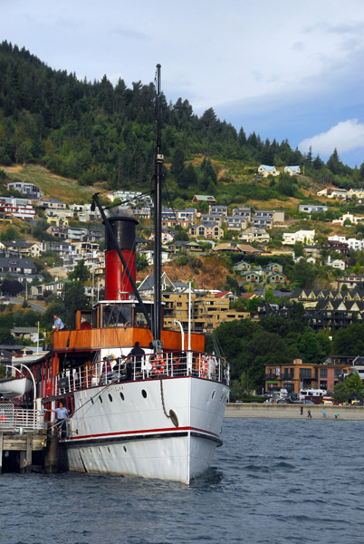 TSS Earnslaw, 1912 - Queenstown