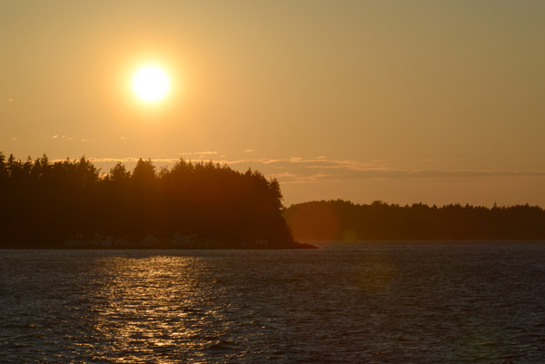 Sunset, Puget Sound