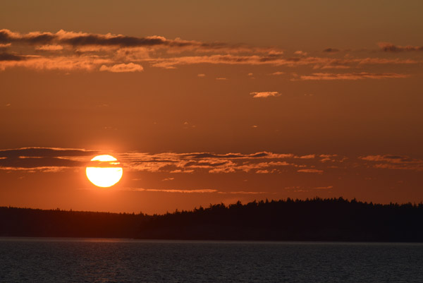 Sunset, Puget Sound