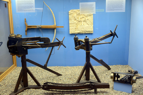 Saalburg Museum - ancient Greco-Roman missile weapons