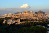 The Acropolis of Athens from Philopappou Hill