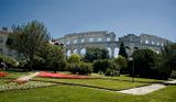 The amphitheatre at Pula
