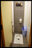 Toilet at McDonalds - clean as allways....