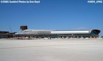 2005 - Miami International Airport's new Concourse J airport construction stock photo #4899