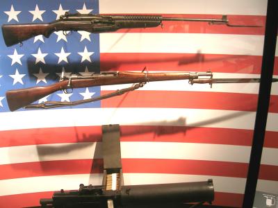 JOHNSON AND SPRINGFIELD RIFLES USMC