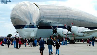 NASA Aerospacelines 377SGT-201F Super Guppy N941NA aviation air show stock photo #3683