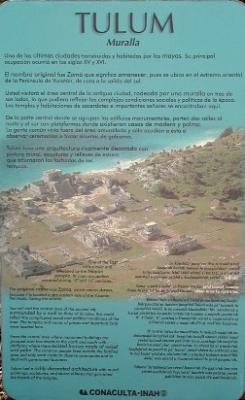 An aerial shot of Tulum