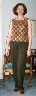 McCalls Top & Burda Pants