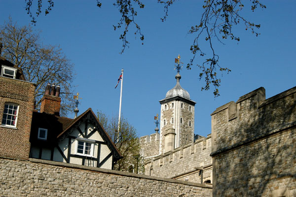Tower of London from the Thames promenade