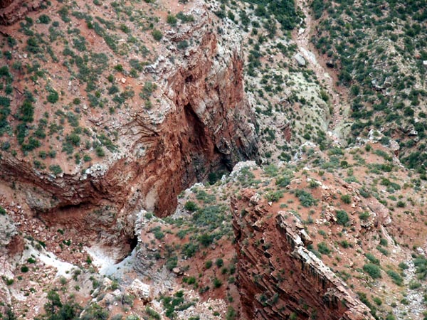 North Rim looking down
